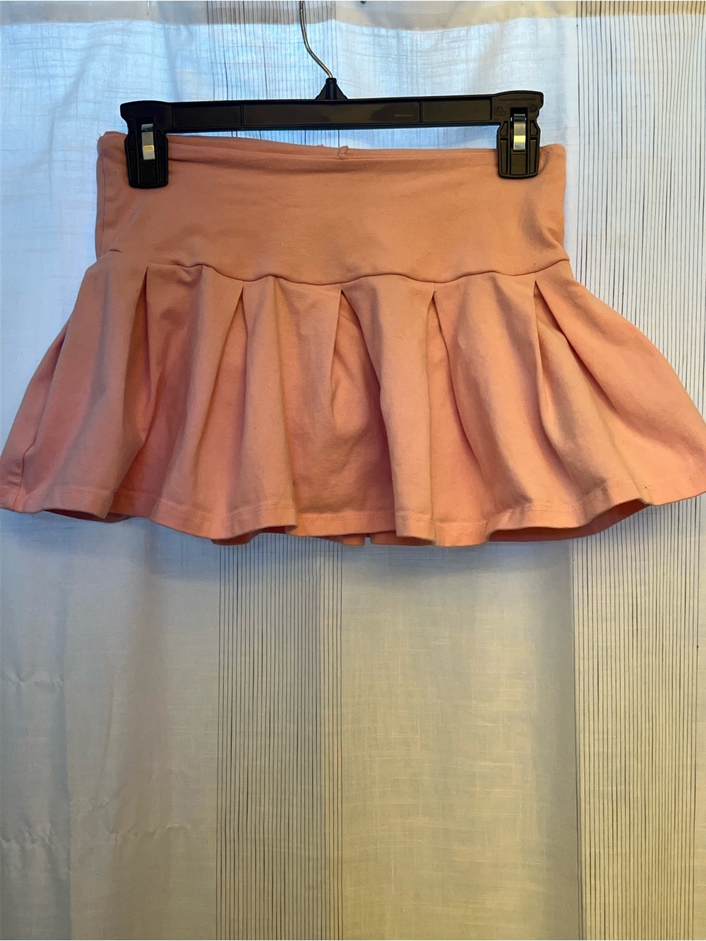Baby Pink Out from Under Pleated Skirt with skort-like inner lining!